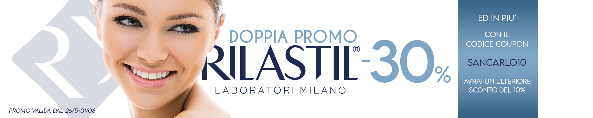RILASTIL DOPPIA PROMO 🤩🤩